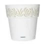 Maceta Autorriego Stefanplast Gaia Blanco Plástico 25 x 25 x 25 cm (6 Unidades) de Stefanplast, Macetas para flores - Ref: S3...