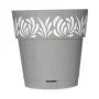 Self-watering flowerpot Stefanplast Gaia Grey Plastic 25 x 25 x 25 cm (6 Units) by Stefanplast, Flower Pots - Ref: S3626152, ...