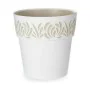 Self-watering flowerpot Stefanplast Gaia White Plastic 29 x 29 x 29 cm (6 Units) by Stefanplast, Flower Pots - Ref: S3626154,...