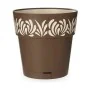 Pot auto-arrosant Stefanplast Gaia Marron Plastique 29 x 29 x 29 cm (6 Unités) de Stefanplast, Pots de fleurs - Réf : S362615...