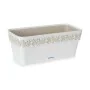 Floreira Autoirrigável Stefanplast Gaia Branco Plástico 13,3 x 12,3 x 29,3 cm (12 Unidades) de Stefanplast, Vasos de janela -...