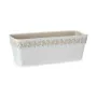 Self-watering planter Stefanplast Gaia White Plastic 49,5 x 17 x 19 cm (12 Units) by Stefanplast, Window Boxes - Ref: S362616...