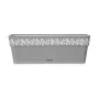 Floreira Autoirrigável Stefanplast Gaia Cinzento Plástico 49,5 x 17 x 19 cm (12 Unidades) de Stefanplast, Vasos de janela - R...