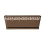 Self-watering planter Stefanplast Gaia Brown Plastic 18 x 17 x 49,5 cm (12 Units) by Stefanplast, Window Boxes - Ref: S362616...