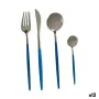 Cutlery Set Blue Silver Stainless steel (12 Units) by Kinvara, Cutlery sets - Ref: S3626183, Price: 141,35 €, Discount: %