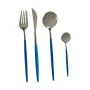 Cutlery Set Blue Silver Stainless steel (12 Units) by Kinvara, Cutlery sets - Ref: S3626183, Price: 141,35 €, Discount: %