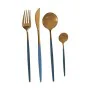 Cutlery Set Grey Golden Stainless steel (12 Units) by Kinvara, Cutlery sets - Ref: S3626186, Price: 156,04 €, Discount: %