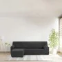 Funda para chaise longue de brazo corto izquierdo Eysa THOR Gris oscuro 110 x 110 x 310 cm de Eysa, Sofás - Ref: D1607186, Pr...