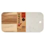 Cutting board White Marble Acacia 18 x 1,5 x 38 cm (8 Units) by Kinvara, Chopping boards - Ref: S3626199, Price: 64,83 €, Dis...