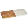 Cutting board White Marble Acacia 18 x 1,5 x 38 cm (8 Units) by Kinvara, Chopping boards - Ref: S3626199, Price: 64,83 €, Dis...