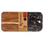 Cutting board Black Marble Acacia 18 x 1,5 x 38 cm (8 Units) by Kinvara, Chopping boards - Ref: S3626200, Price: 64,83 €, Dis...