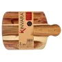 Cutting board Black Acacia 25,7 x 1,5 x 40 cm (12 Units) by Kinvara, Chopping boards - Ref: S3626206, Price: 89,32 €, Discoun...