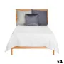 Bedspread (quilt) 180 x 260 cm White (4 Units) by Gift Decor, Blankets and bedcovers - Ref: S3626233, Price: 77,84 €, Discoun...