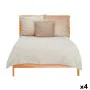 Bedspread (quilt) 240 x 260 cm Beige (4 Units) by Gift Decor, Blankets and bedcovers - Ref: S3626243, Price: 95,86 €, Discoun...