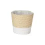 Cache-pot Blanc Corde Plastique 11 x 10,5 x 11 cm (24 Unités) de Ibergarden, Cache-pots - Réf : S3626259, Prix : 39,98 €, Rem...