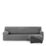 Abdeckung für Chaiselongue mit kurzem Arm rechts Eysa THOR Dunkelgrau 110 x 110 x 310 cm von Eysa, Sofas & Lovechairs - Ref: ...