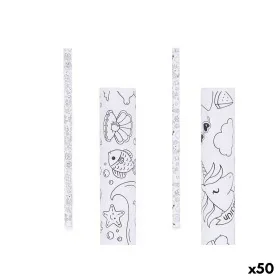 Papier-cadeau 70 x 150 cm Blanc (50 Unités) de Pincello, Papier cadeau - Réf : S3626264, Prix : 34,12 €, Remise : %