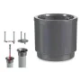 Vaso Autoirrigante Argentato polipropilene 26 x 25 x 26 cm (4 Unità) di Ibergarden, Vasi tradizionali - Rif: S3626271, Prezzo...