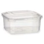 Boîte à repas rectangulaire avec couvercle Transparent polypropylène 500 ml 12,3 x 6 x 13 cm (24 Unités) de Leknes, Stockage ...