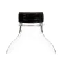 Bouteille Noir Transparent Plastique 1 L 8,3 x 23 x 8,3 cm (12 Unités) de Leknes, Gourdes - Réf : S3626285, Prix : 13,19 €, R...