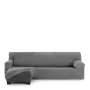 Funda para chaise longue de brazo corto izquierdo Eysa THOR Gris oscuro 110 x 110 x 310 cm de Eysa, Sofás - Ref: D1607190, Pr...