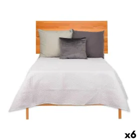 Reversible Bedspread 240 x 260 cm White (6 Units) by Gift Decor, Blankets and bedcovers - Ref: S3626301, Price: 97,60 €, Disc...