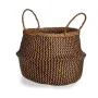 Cesta Decorativa Castanho Preto Junco 8 L 36 x 30 x 36 cm (8 Unidades) de Gift Decor, Cestos de arrumação - Ref: S3626312, Pr...