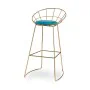 Stool Blue Golden Iron 51 x 94 x 52 cm (2 Units) by Gift Decor, Barstools - Ref: S3626331, Price: 188,63 €, Discount: %