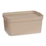 Aufbewahrungsbox mit Deckel Beige Kunststoff 7,5 L 21,5 x 14,5 x 32 cm (12 Stück) von Kipit, Aufbewahrungsboxen und -truhen -...