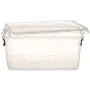 Storage Box with Lid Transparent Plastic 13,7 L 27,5 x 18 x 42,5 cm (12 Units) by Kipit, Storage boxes and chests - Ref: S362...