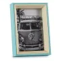 Cadre photo 3 x 17 x 12 cm Verre Bleu Blanc Bois MDF (6 Unités) de Gift Decor, Cadres muraux et de table - Réf : S3626367, Pr...