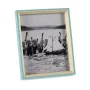 Cadre photo Verre Bleu Blanc 3 x 27 x 22 cm Bois MDF (6 Unités) de Gift Decor, Cadres muraux et de table - Réf : S3626369, Pr...