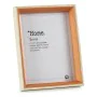 Moldura de Fotos 17 x 22 x 3 cm Cristal Castanho Branco Madeira MDF (6 Unidades) de Gift Decor, Molduras de parede e mesa - R...