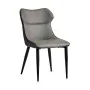 Sillón Negro Gris Acero 49 x 86 x 60 cm (2 Unidades) de Gift Decor, Sillas - Ref: S3626376, Precio: 139,30 €, Descuento: %