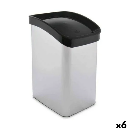 Rubbish bin Tipper truck Silver Plastic 12 L (6 Units) by Berilo, Wastebaskets - Ref: S3626411, Price: 55,83 €, Discount: %