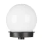 Marker Ball Solar charging White Black Plastic 10 x 34,5 x 10 cm (12 Units) by Ibergarden, Pathway Lighting - Ref: S3626415, ...