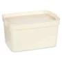 Caja de Almacenaje con Tapa Crema Plástico 2,3 L 13,5 x 11 x 20 cm (24 Unidades) de Kipit, Cajas y arcones de almacenaje - Re...