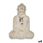 Figura Decorativa para Jardim Buda Poliresina 17 x 37 x 26 cm (4 Unidades) de Ibergarden, Figurinhas - Ref: S3626449, Preço: ...