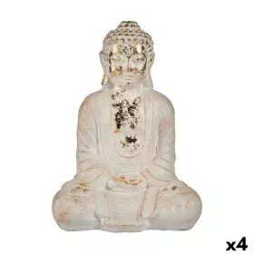 Decorative Garden Figure Buddha Polyresin 17 x 37 x 26 cm (4 Units) by Ibergarden, Figurines - Ref: S3626449, Price: 89,87 €,...