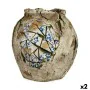 Decorative Garden Figure Vase Polyresin 27 x 27 x 27 cm (2 Units) by Ibergarden, Figurines - Ref: S3626450, Price: 60,42 €, D...