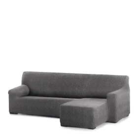 Capa para chaise longue de braço curto direito Eysa ROC Cinzento escuro 120 x 120 x 360 cm de Eysa, Sofás - Ref: D1607211, Pr...