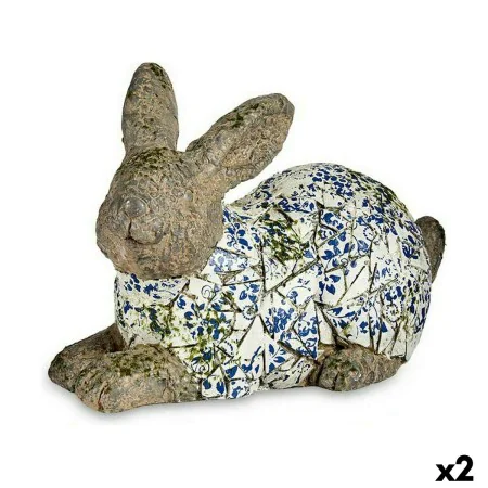 Decorative Garden Figure Rabbit Polyresin 20 x 29 x 40,5 cm (2 Units) by Ibergarden, Figurines - Ref: S3626458, Price: 66,79 ...