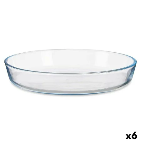 Plateau pour Four Transparent Verre Borosilicaté 25,5 x 4,5 x 25,5 cm (6 Unités) de Vivalto, Plats à rôtir - Réf : S3626468, ...