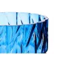 Vase Engraving Blue Crystal 13 x 26,5 x 13 cm (6 Units) by Gift Decor, Vases - Ref: S3626486, Price: 66,50 €, Discount: %