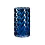 Jarrón Tallado Espiga Azul Cristal 11,3 x 19,5 x 11,3 cm (6 Unidades) de Gift Decor, Jarrones - Ref: S3626495, Precio: 56,94 ...