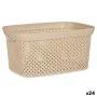 Panier à linge Beige Plastique 10 L 24 x 17 x 35 cm (24 Unités) de Kipit, Corbeilles à linge - Réf : S3626515, Prix : 63,96 €...