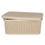 Aufbewahrungsbox mit Deckel Beige Kunststoff 13 L 28 x 15 x 39 cm (12 Stück) von Kipit, Aufbewahrungsboxen und -truhen - Ref:...