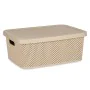 Aufbewahrungsbox mit Deckel Beige Kunststoff 13 L 28 x 15 x 39 cm (12 Stück) von Kipit, Aufbewahrungsboxen und -truhen - Ref:...