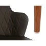 Poltrona Losangos Preto Cinzento Aço 52 x 90 x 43 cm (2 Unidades) de Gift Decor, Cadeiras - Ref: S3626545, Preço: 173,49 €, D...