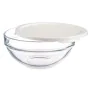 Fiambrera Redonda con Tapa Chefs Blanco 595 ml 14 x 6,3 x 14 cm (6 Unidades) de Pasabahce, Almacenamiento de alimentos - Ref:...